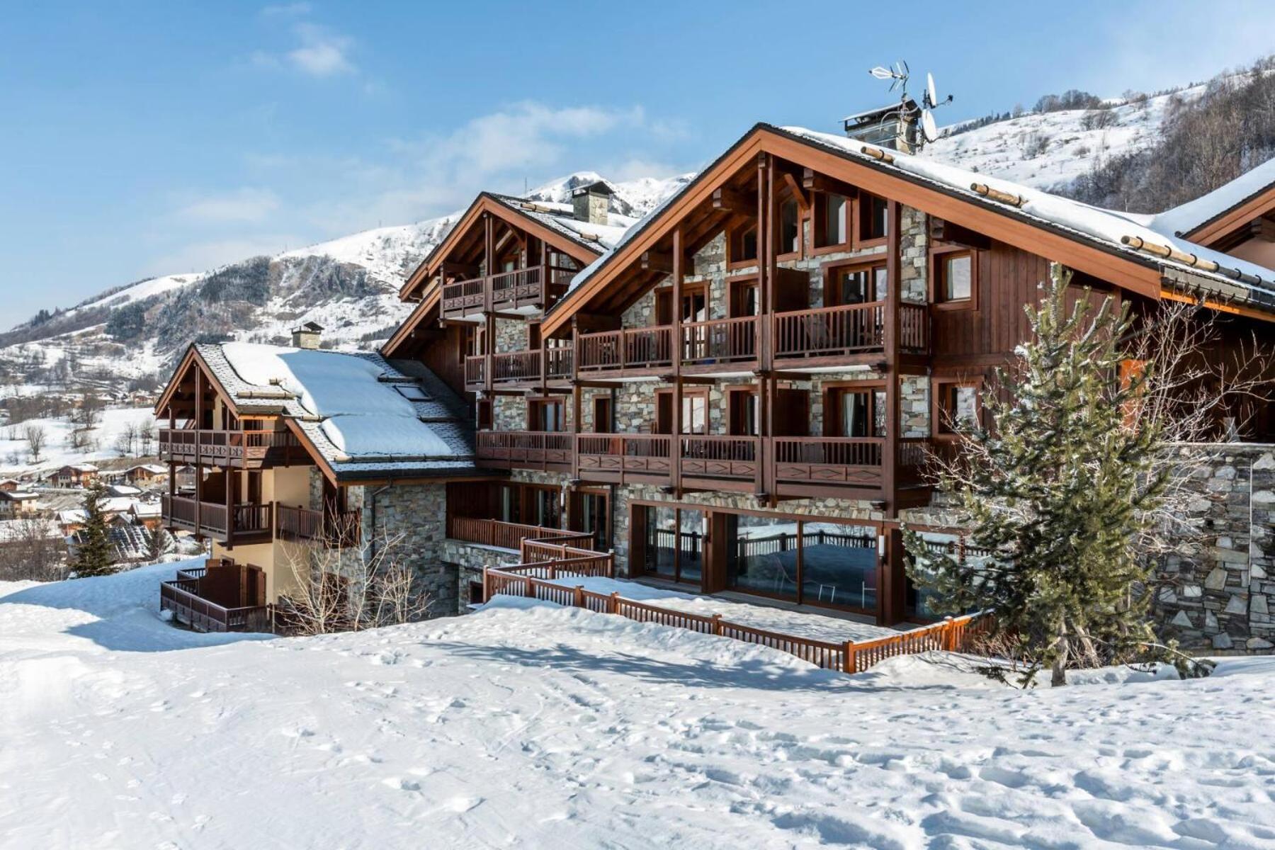 Les Chalets Du Gypse - Les Chalets Du Gypse A08 Mae-3541 サン・マルタン・ド・ベルヴィル エクステリア 写真